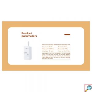 Remax Power Bank 60000mAh με Γρήγορη Φόρτιση PD100W – Λευκό