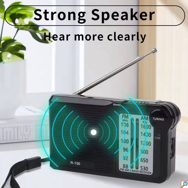 Retro Φορητό Ραδιόφωνο AM-FM - CMiK
