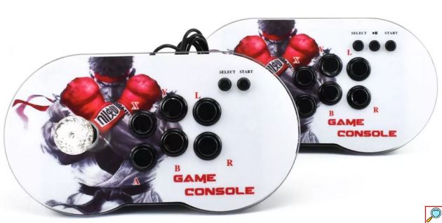 Σετ Ρετρό Κονσόλες Arcade Games Emulator Andowl MAME, ATARI - Fighting Edition - HDMI - Q-GA3X - 2τμχ 