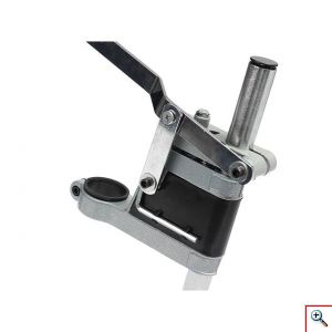 Ρυθμιζόμενη Βάση Στήριξης Δράπανου Drill Stand από Ανθρακούχο Χάλυβα & Αλουμίνιο με Ρυθμιζόμενο Ύψος & Σταθερή Βάση