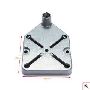 Ρυθμιζόμενη Βάση Στήριξης Δράπανου Drill Stand από Ανθρακούχο Χάλυβα & Αλουμίνιο με Ρυθμιζόμενο Ύψος & Σταθερή Βάση