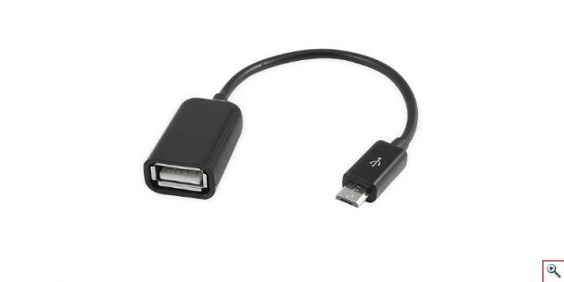 Καλώδιο Micro Usb σε USB OTG Cable S-K08 17.5cm