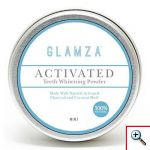 Ενεργός Άνθρακας Λεύκανσης Δοντιών - 100% Natural Activated Charcoal Teeth Whitening Powder with Coconut - Glamza 50gr