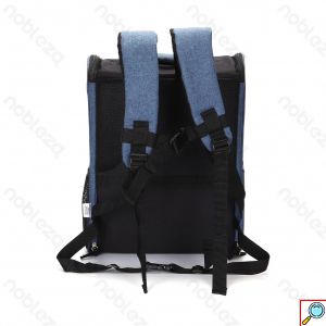 Σακίδιο Πλάτης Μεταφοράς Κατοικιδίων 32 x 25 x 42cm Μπλε - Nobleza