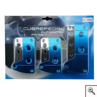 Αντιολισθητικά πεντάλ αυτοκινήτου Cubre - Design & Ασφάλεια - Σετ 3 τεμαχίων SC-031