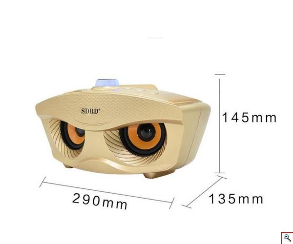 Φορητό Ηχοσύστημα Bluetooth USB/SD Karaoke Με 2 Μικρόφωνα Mp3 Player - Multimedia Speaker SD-306