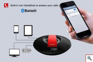 Φορητό Ηχείο Ραδιόφωνο Ξυπνητήρι Soundbox Bluetooth Sardine SDY-021