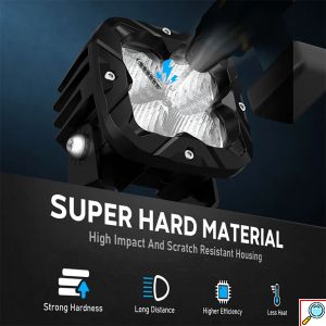 Σετ Αδιάβροχοι LED Προβολείς 3” 24W 2560LM - Βοηθητικά Φώτα Διαφόρων Οχημάτων - Novsight