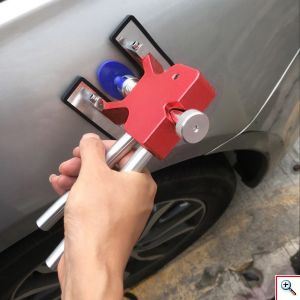 Σετ Επισκευής Βαθουλωμάτων 26 τεμ., με Μεταλλικό Ρυθμιζόμενο Εξολκέα, Πιστόλι Σιλικόνης, Βεντούζες, DIY Κιτ Επιδιόρθωσης Χωρίς Βαφή, vidaXL 210564