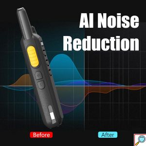 Σετ Mini Walkie Talkie 5W με 16 Κανάλια 2 τμχ - Baofeng