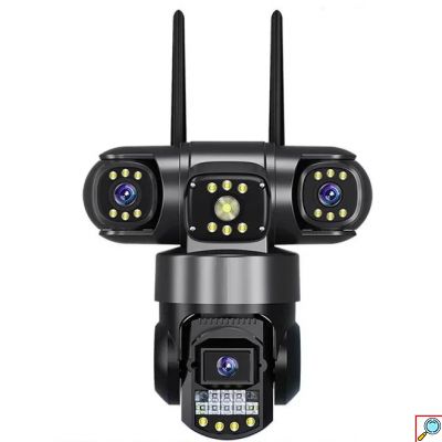 Andowl WiFi PTZ IP Κάμερα Ασφαλείας 8K με Τριπλό Φακό και Νυχτερινή Όραση