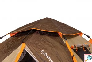 Αδιάβροχη Σκηνή Camping Αυτόματου Στησίματος με 2 Πόρτες και 4 Παράθυρα με Σίτες - Camping Pro Air Keumer 