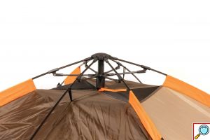 Αδιάβροχη Σκηνή Camping Αυτόματου Στησίματος με 2 Πόρτες και 4 Παράθυρα με Σίτες - Camping Pro Air Keumer 