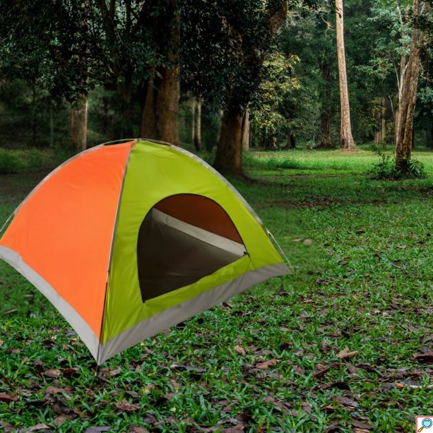 Σκηνή Camping HY-6 4 Ατόμων 200x200cm – Γρήγορη Συναρμολόγηση & Ελαφριά | Αερισμός, Σίτες, Πασαλάκια, Εξορμήσεις