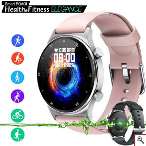 Health & Fitness Elegance® Νέας Γενιάς Αδιάβροχο Βιομετρικό Ρολόι HD IPS Smart Watch Άθλησης Activity Tracker με Πιεσόμετρο, Οξύμετρο, Παλμογράφο, Μέτρηση Βημάτων & Ποιότητας Ύπνου
