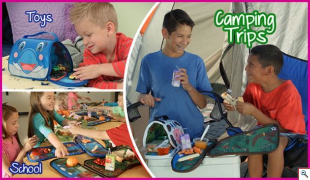 Παιδικό Καλαθάκι Φαγητού με Ενσωματωμένη Παγοκύστη που συντηρείται στο ψυγείο - Snack Pets