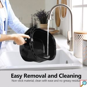 Sokany® Πολυλειτουργική Φριτέζα Αέρος 1400W με Αποσπώμενο Κάδο 5lt & Ρυθμιζόμενο Θερμοστάτη