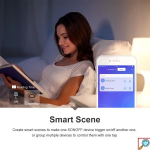 SONOFF® Έξυπνος Ενδιάμεσος Διακόπτης WiFi για Διαχείριση & Μετατροπή Απλών Συσκευών σε Smart