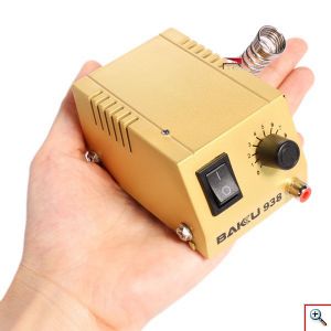 Μίνι Σταθμός Κόλλησης 50-450°C & Βάση Στήριξης - Κολλητήρι με Ρύθμιση Θερμοκρασίας