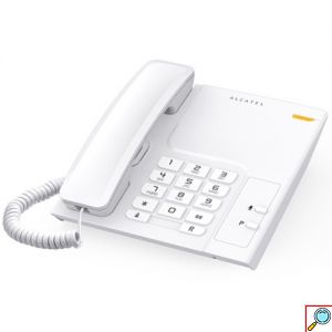 Ενσύρματο Σταθερό Τηλέφωνο ALCATEL με Μεγάλα Πλήκτρα - Λειτουργία Επανάκλησης & Απενεργοποίησης Μικροφώνου