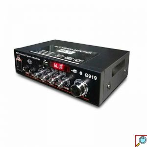 Στερεοφωνικός Ενισχυτής Ήχου Bluetooth Hi-Fi 2x18W με FM, USB & Τηλεχειριστήριο Pervoi