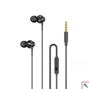 Στερεοφωνικά Ακουστικά Handsfree Ενσύμαρτα με Μικρόφωνο & Βύσμα 3.5mm Awei PC6 In-ear Μαύρο