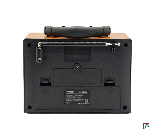 Ρετρό Ραδιόφωνο FEEXOT - AM/FM/SW, Bluetooth 5.3, USB, AUX και Κάρτα TF