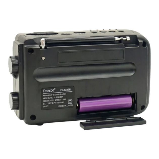Ρετρό Ραδιόφωνο FX-2537B AM/FM/SW - Bluetooth, USB, TF Card & Φακός LED