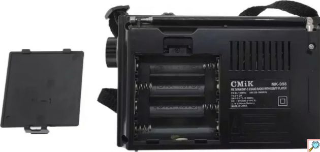 Φορητό Ραδιόφωνο MK-998 Επαναφορτιζόμενο – AM/FM/SW, USB & MP3 Player | Κλασικό Design, 8 Μπάντες, Λειτουργία με Ρεύμα ή Μπαταρίες