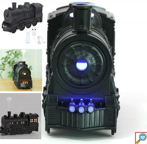 Συσκευή Αρωματοθεραπείας με Φωτισμό LED 300ml με Τηλεχειριστήριο - Σε Σχήμα Τρένο
