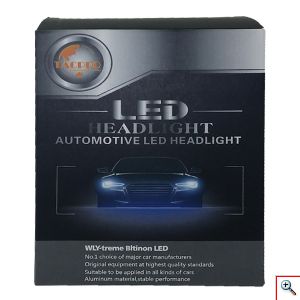 LED COB Φώτα Αυτοκινήτου Η4 6000Κ 40W 4800M CAN BUS OEM 