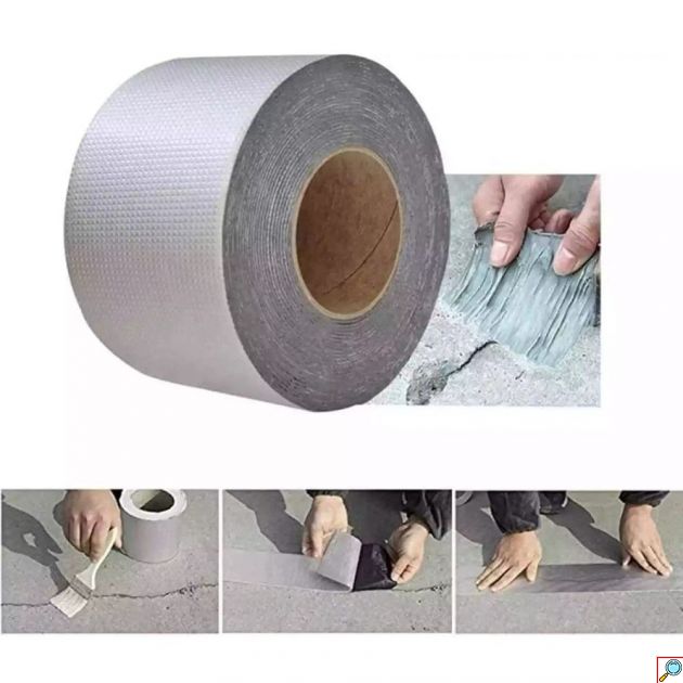 Αυτοκόλλητη Ταινία Βουτυλίου 10cm x 5m – Αδιάβροχη Στεγανοποίηση - Επισκευή για Στέγες, Τοίχους, Σωλήνες, Υδρορροές, Ρωγμές
