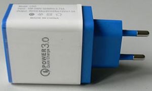 Ταχυφορτιστής με 3 Θύρες USB - Quick Charge 3.0