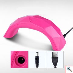 Μίνι Φουρνάκι Νυχιών UV LED 9W για Επαγγελματικό Ημιμόνιμο Μανικιούρ - Πεντικιούρ