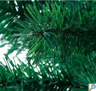 Τεχνητό Χριστουγεννιάτικο Δέντρο 240cm με Μεταλλική Βάση Πράσινο