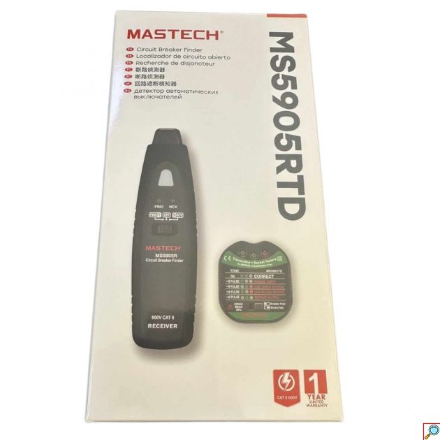 Tester Πρίζας & Ανιχνευτής Αυτόματων Ασφαλειών 90-600VAC