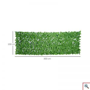 Τεχνητός Φράχτης - Πέργκολα Με Φύλλωμα 300x100cm