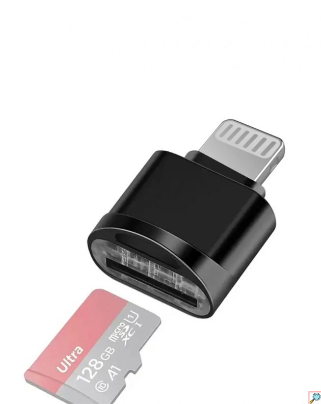 Card Reader Micro SD/TF με Lightning - Για iPhone, iPad και iPod με iOS 9.2+