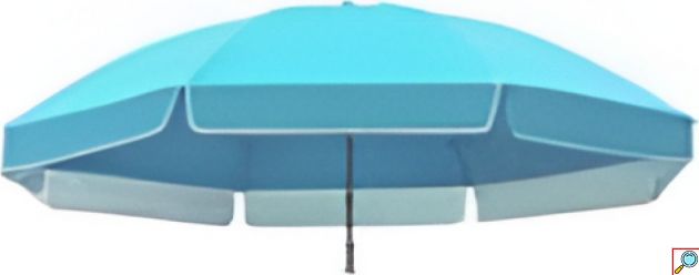 Ομπρέλα Θαλάσσης Kmt Style 3280958 140cm – Με 8 Ακτίνες & Κλίση | Μονόχρωμη, Ανθεκτική, Ιδανική για Παραλία, Κήπο, Εξωτερικούς Χώρους