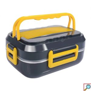 Θερμαινόμενο Δοχείο Φαγητού 1,5L 40W με Διαχωριστικά και Θήκη στο Καπάκι 