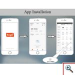 WiFi Θερμοπομπός Ρεύματος με App Κινητού, Οθόνη LCD, Μεταλλικό Περίβλημα & Ηλεκτρονικό Θερμοστάτη Thermoval® Πολωνικής Κατασκευής Επιτοίχιος