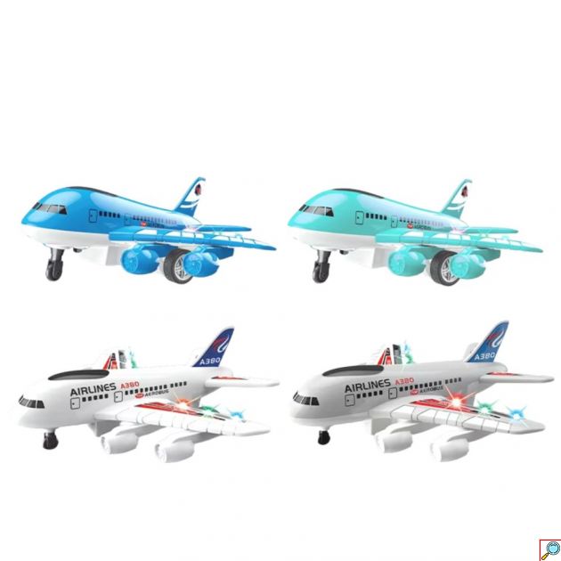 Τηλεκατευθυνόμενο Αεροπλάνο RC Airbus A380 με LED Φώτα και Τηλεχειριστήριο