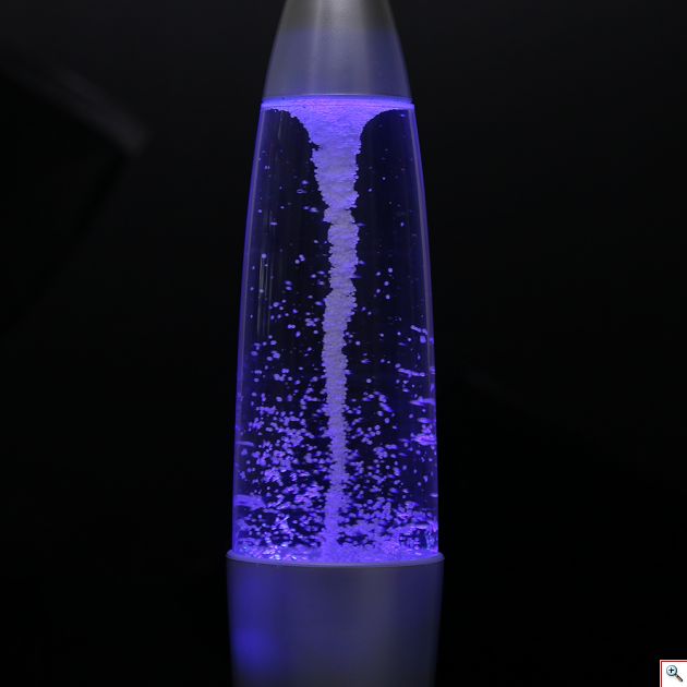 Πολύχρωμο Φωτιστικό Ανεμοστρόβιλος - Colorful Tornado Lamp 34cm Φωτιστικό Λάβας lava lamp