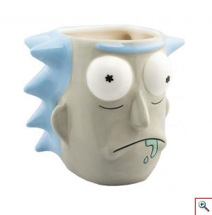 Τρισδιάστατη Κεραμική Κούπα Rick and Morty 
