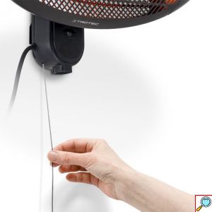 Trotec Σόμπα Χαλαζία 2000W Εξωτερικού Χώρου με 3 Επίπεδα Θέρμανσης