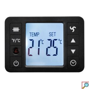 Trotec Επιδαπέδιος Θερμοπομπός 2300W Turbo με Οθόνη LCD, 3 Επίπεδα Θέρμανσης, Ρυθμιζόμενο Θερμοστάτη, Χρονοδιακόπτη & Τηλεχειριστήριο