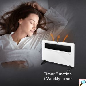 Trotec Επιτοίχιος & Επιδαπέδιος Θερμοπομπός 1500W με LCD Οθόνη, Ρυθμιζόμενο Θερμοστάτη & Χρονοδιακόπτη