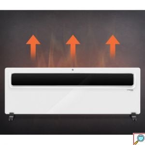 Trotec Επιτοίχιος & Επιδαπέδιος Θερμοπομπός 2500W με LCD Οθόνη, Ρυθμιζόμενο Θερμοστάτη & Χρονοδιακόπτη