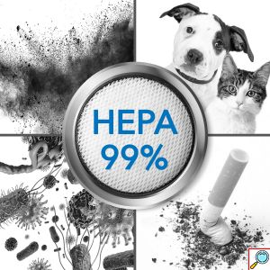 TROTEC® 2 σε 1 Ασύρματη Επαναφορτιζόμενη Ηλεκτρική Σκούπα Χειρός Όρθια με 3 Ακροφύσια - Φίλτρο HEPA - LED Φως & Βάση Στήριξης