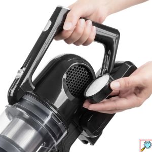 TROTEC® 2 σε 1 Ασύρματη Επαναφορτιζόμενη Ηλεκτρική Σκούπα Χειρός Όρθια με 3 Ακροφύσια - Φίλτρο HEPA - LED Φως & Βάση Στήριξης